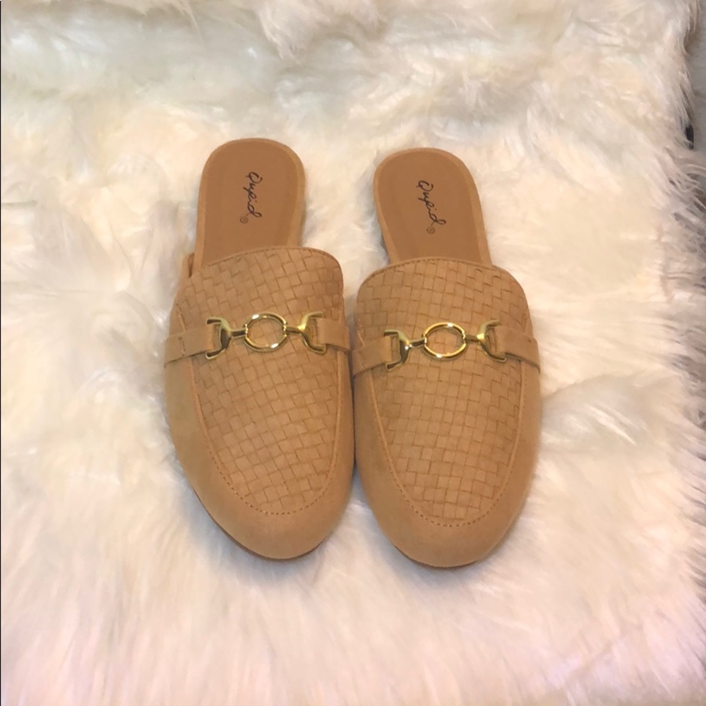 👠HOST PICK👠 Toffee Suede Mule Flats - Picture 5 of 7